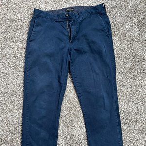J. Crew Men's Mercantile Flex Navy Chinos 32"/30"